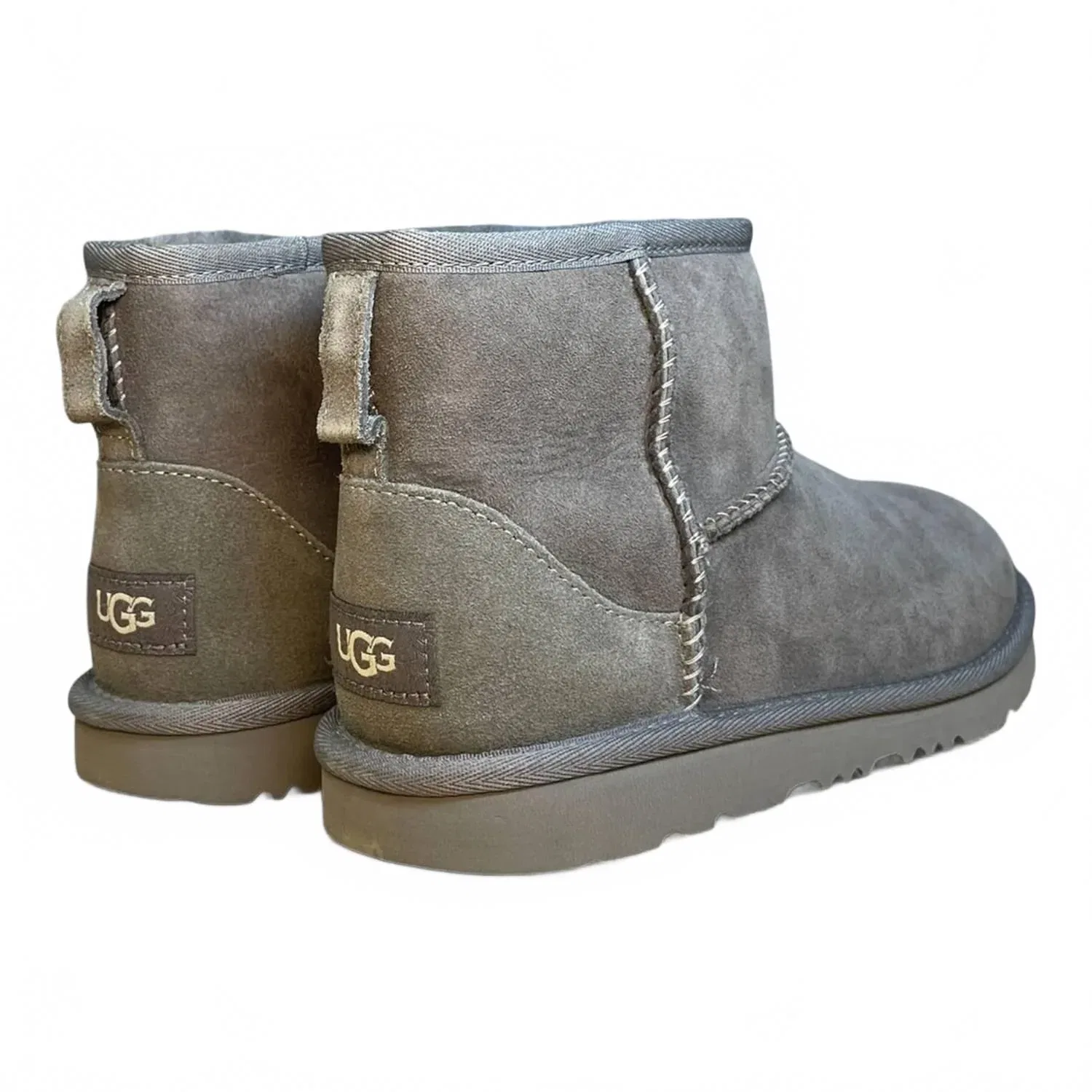 Детские зимние ботинки UGG Classic Mini II, серый — фото 3