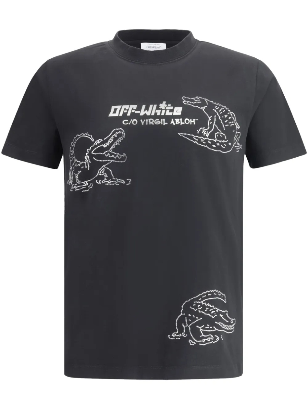 

Футболка Off-White Croco, черный