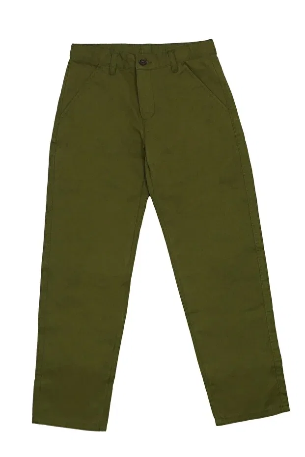 Детские брюки для девочек хлопковые Asg Tekstil, Khaki