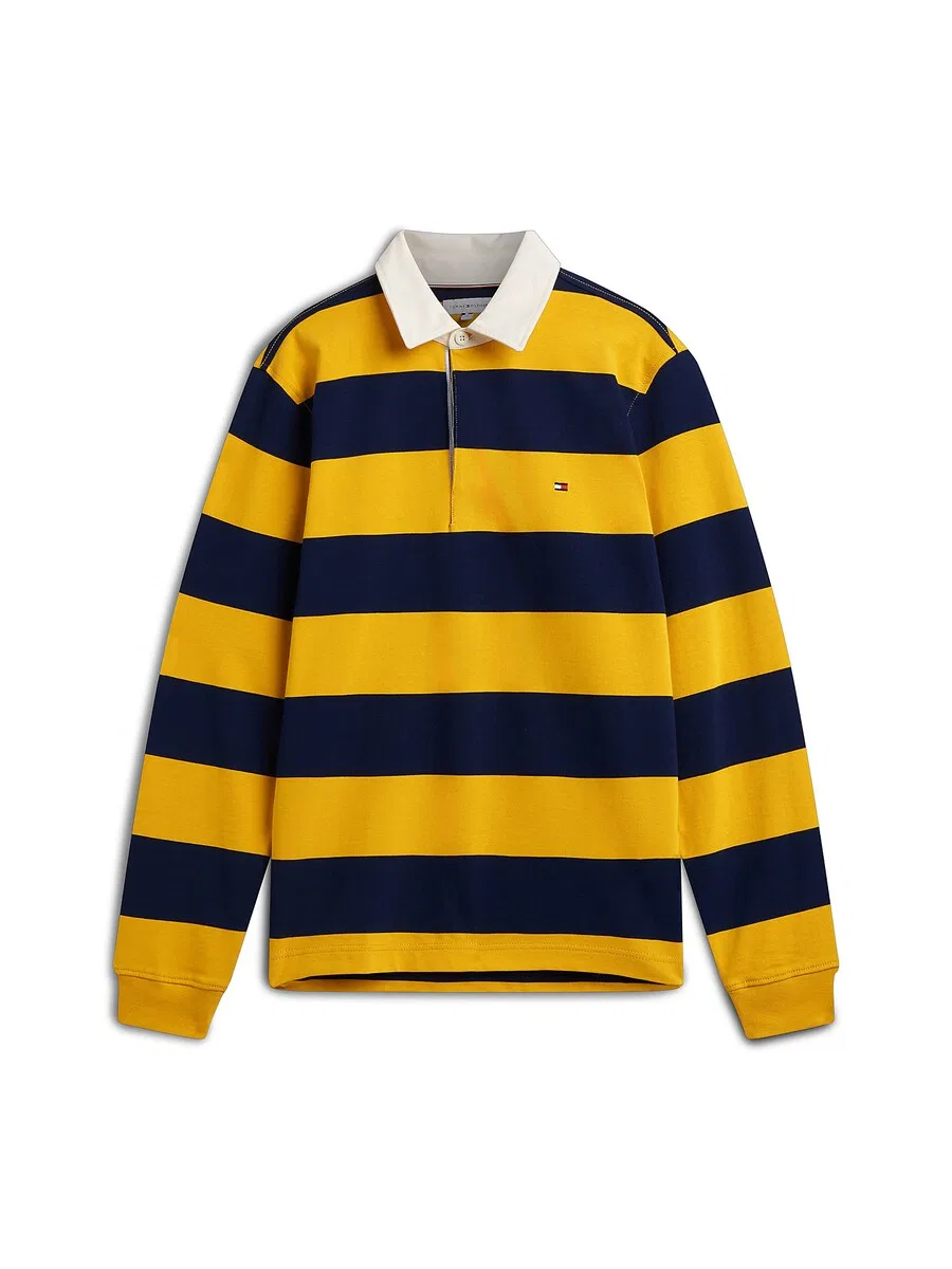 Толстовка TOMMY HILFIGER желтого и черного цвета