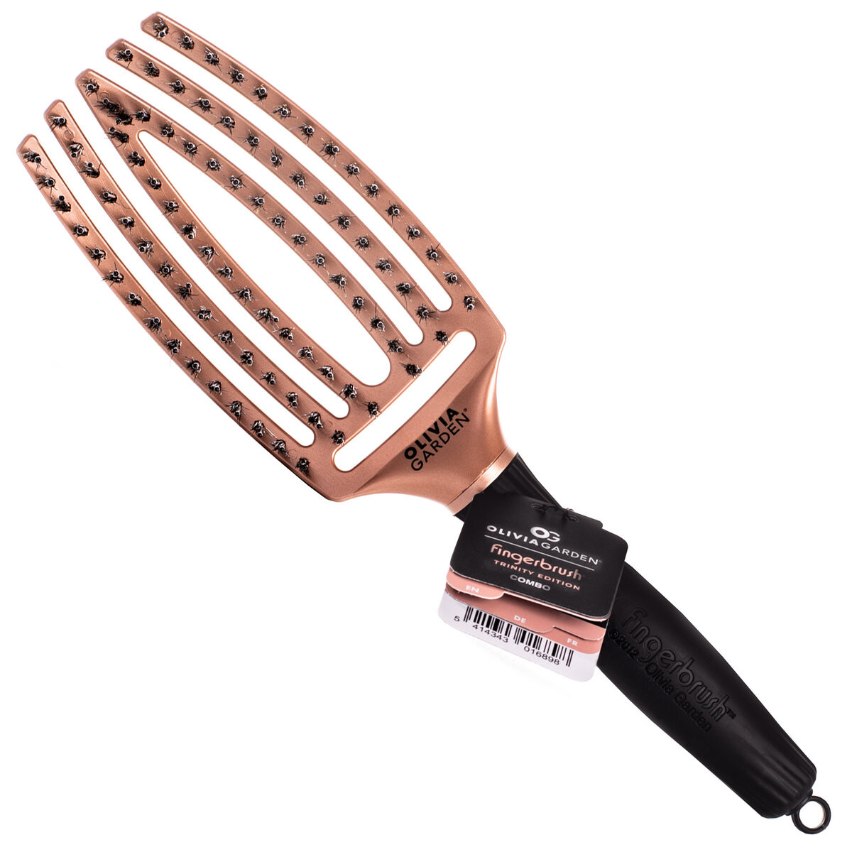 

Кисть Olivia Garden Finger Brush Розовое золото