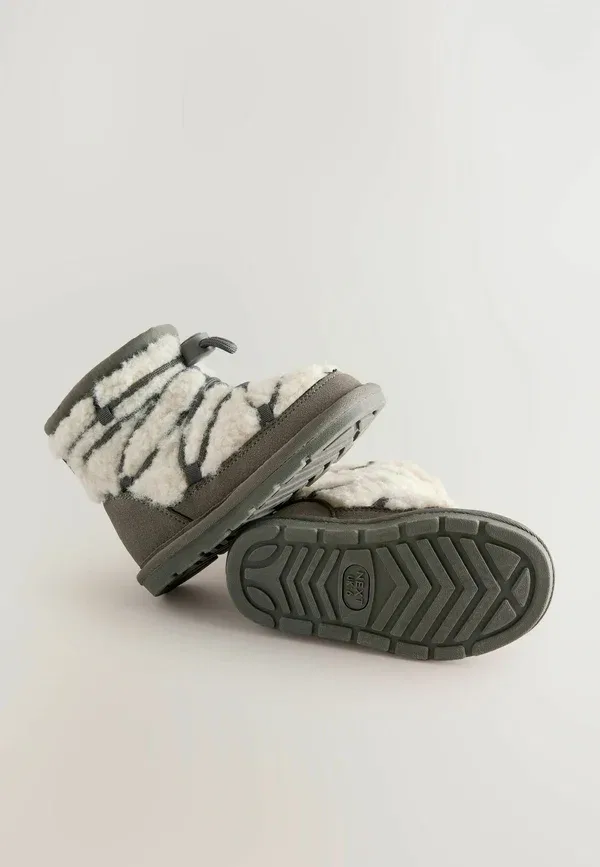 Ботинки на теплой подкладке Regular fit - baby shoes Next, серый — фото 3