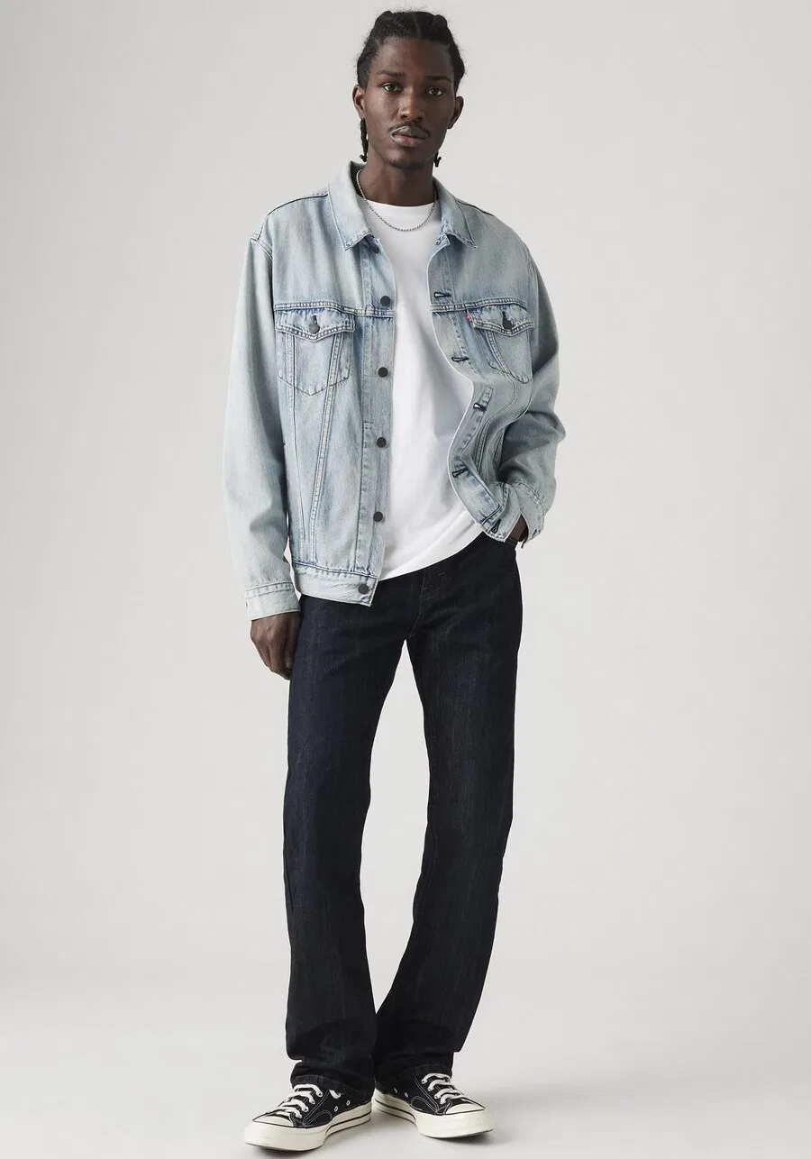 Джинсы-клеш LEVI'S синего цвета — фото 4