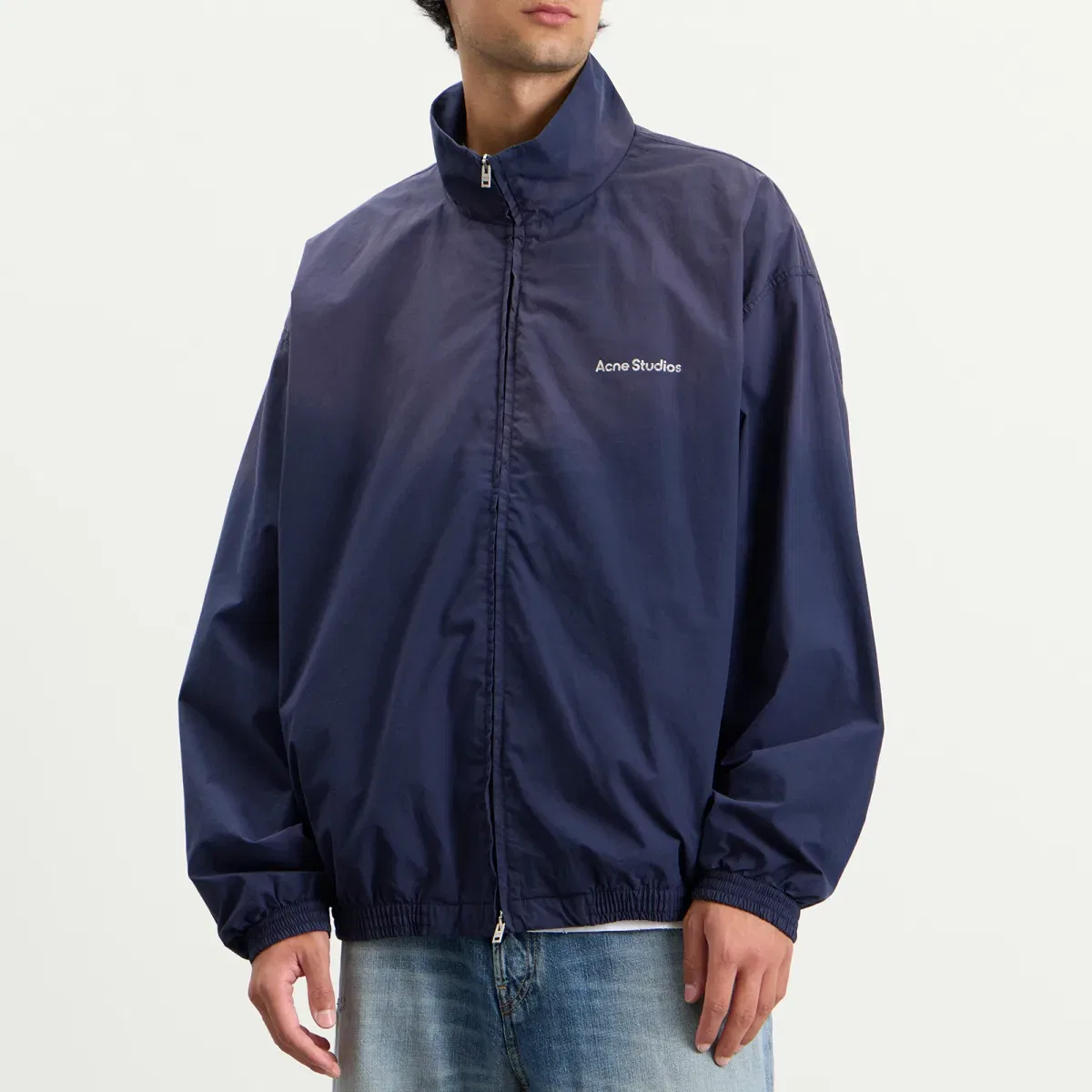 Куртка Olando Cotton Poplin Jacket Acne Studios, Navy — фото 2