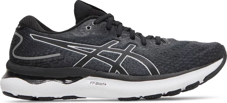 Кроссовки gel nimbus 24 'black white' Asics, черный - фото