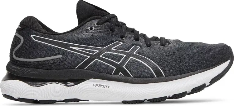 

Кроссовки gel nimbus 24 'black white' Asics, черный