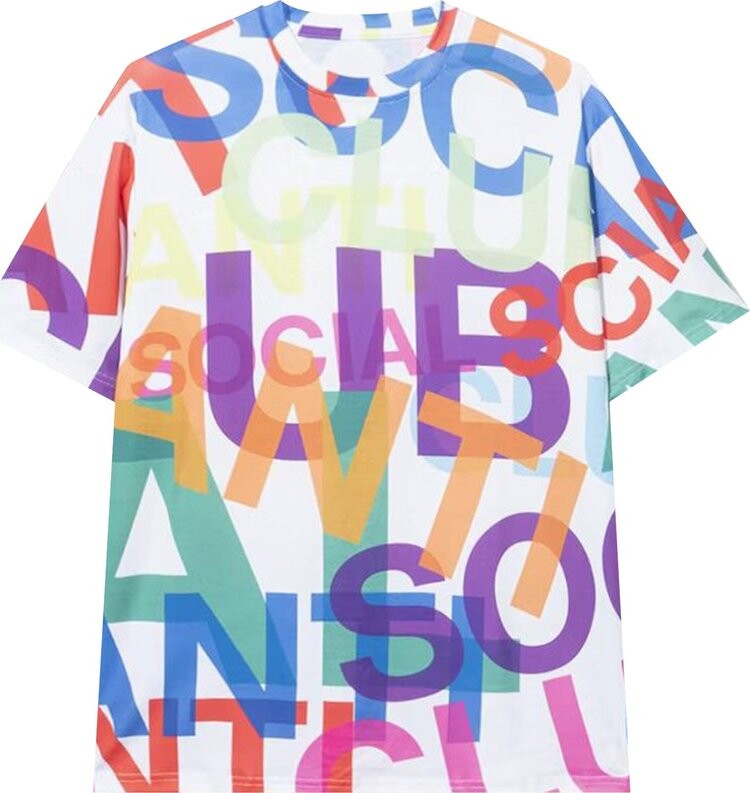 

Футболка Anti Social Social Club Headrush Tee 'Multicolor', разноцветный, Серый, Футболка Anti Social Social Club Headrush Tee 'Multicolor', разноцветный