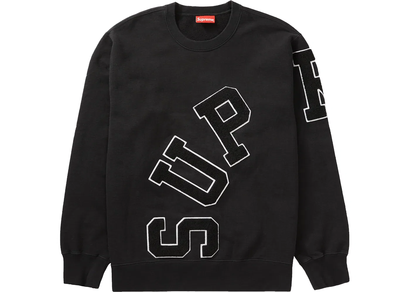 Мужской свитшот Supreme Big Arc Crewneck, Black