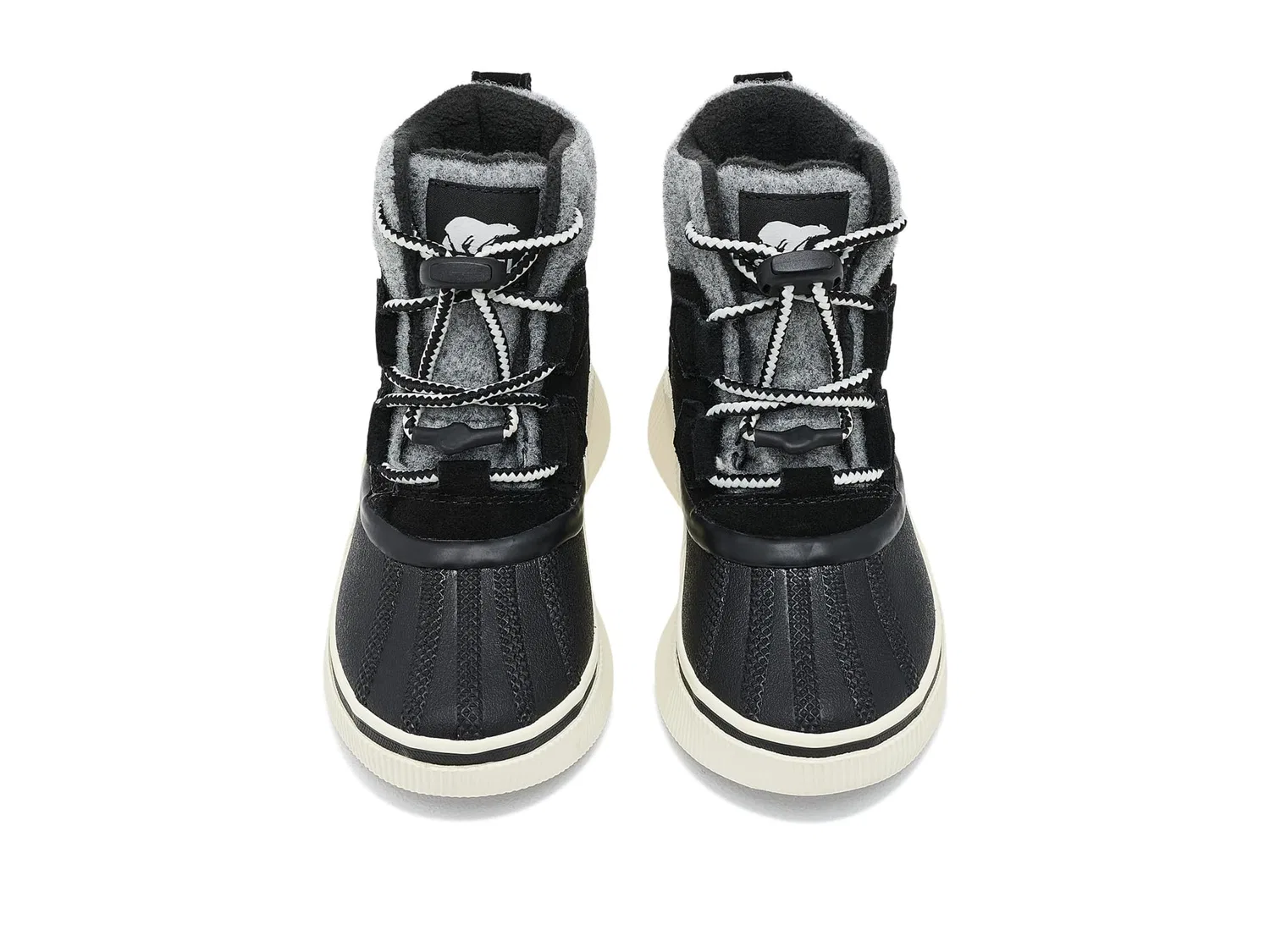 Водонепроницаемые ботинки Out N About IV Chillz Waterproof (для маленьких детей) Sorel Kids, Black/Chalk — фото 3
