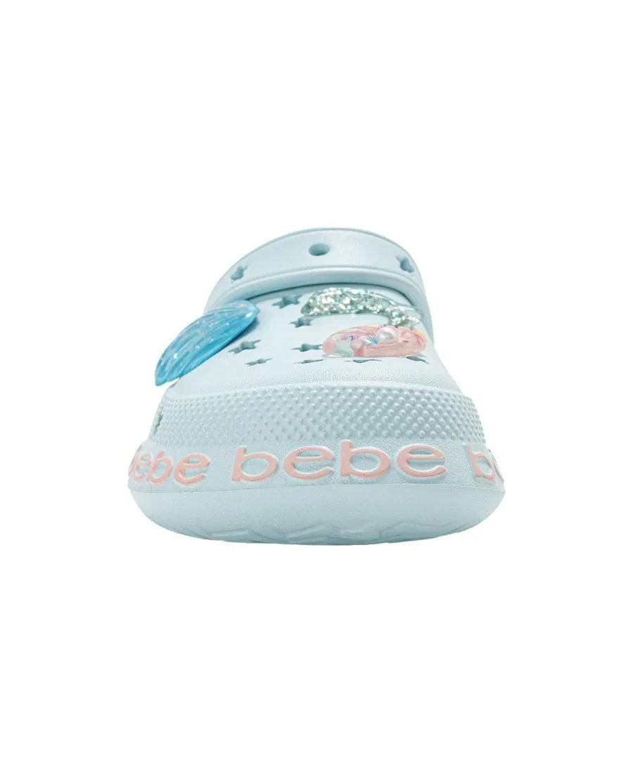 Сабо из ЭВА с морскими чармами Bebe, Light Pastel Blue — фото 4