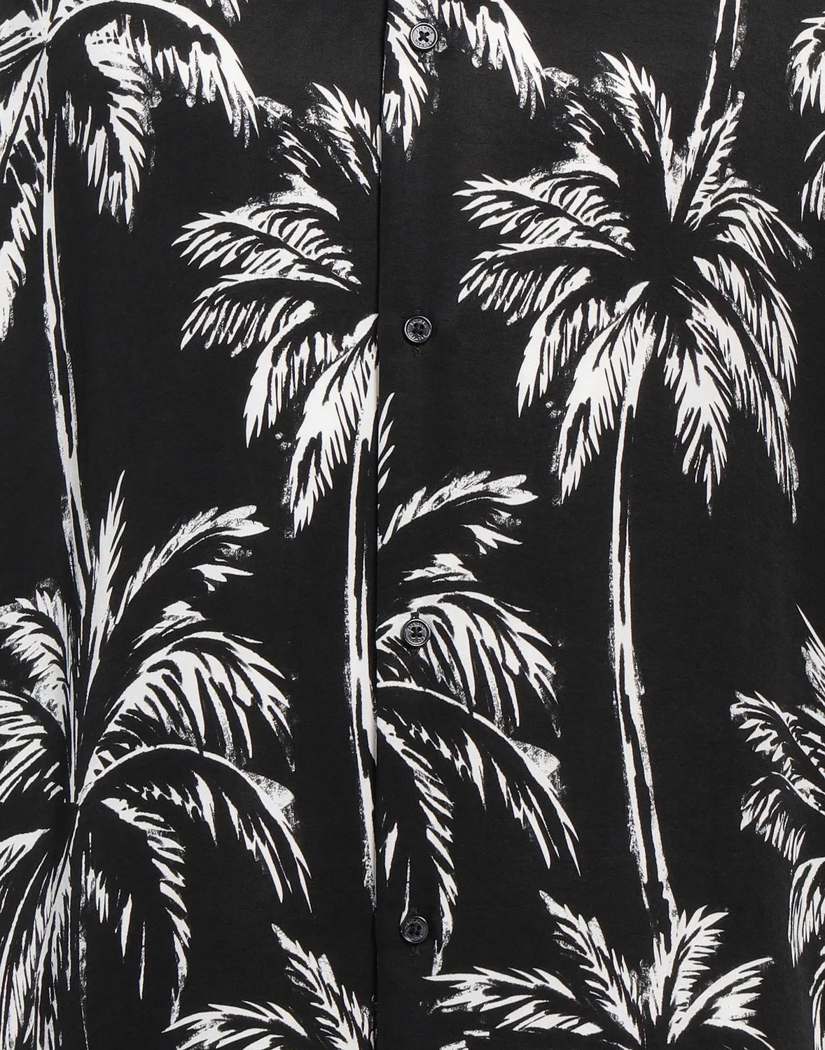 Мужская рубашка с принтом Regular-Fit Shirt Balmain, черный — фото 4
