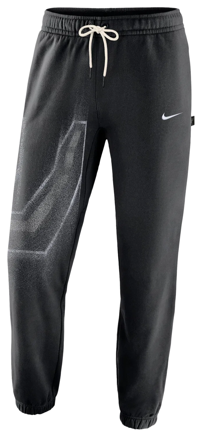 Мужские спортивные штаны утепленные Therma-FIT Spurs Basketball Icon Nike, белый/черный — фото 3
