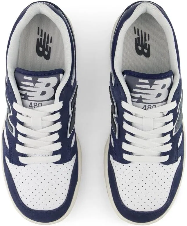 Детские кроссовки для мальчиков Arishi Lace New Balance, Nb White/Nb Navy — фото 4