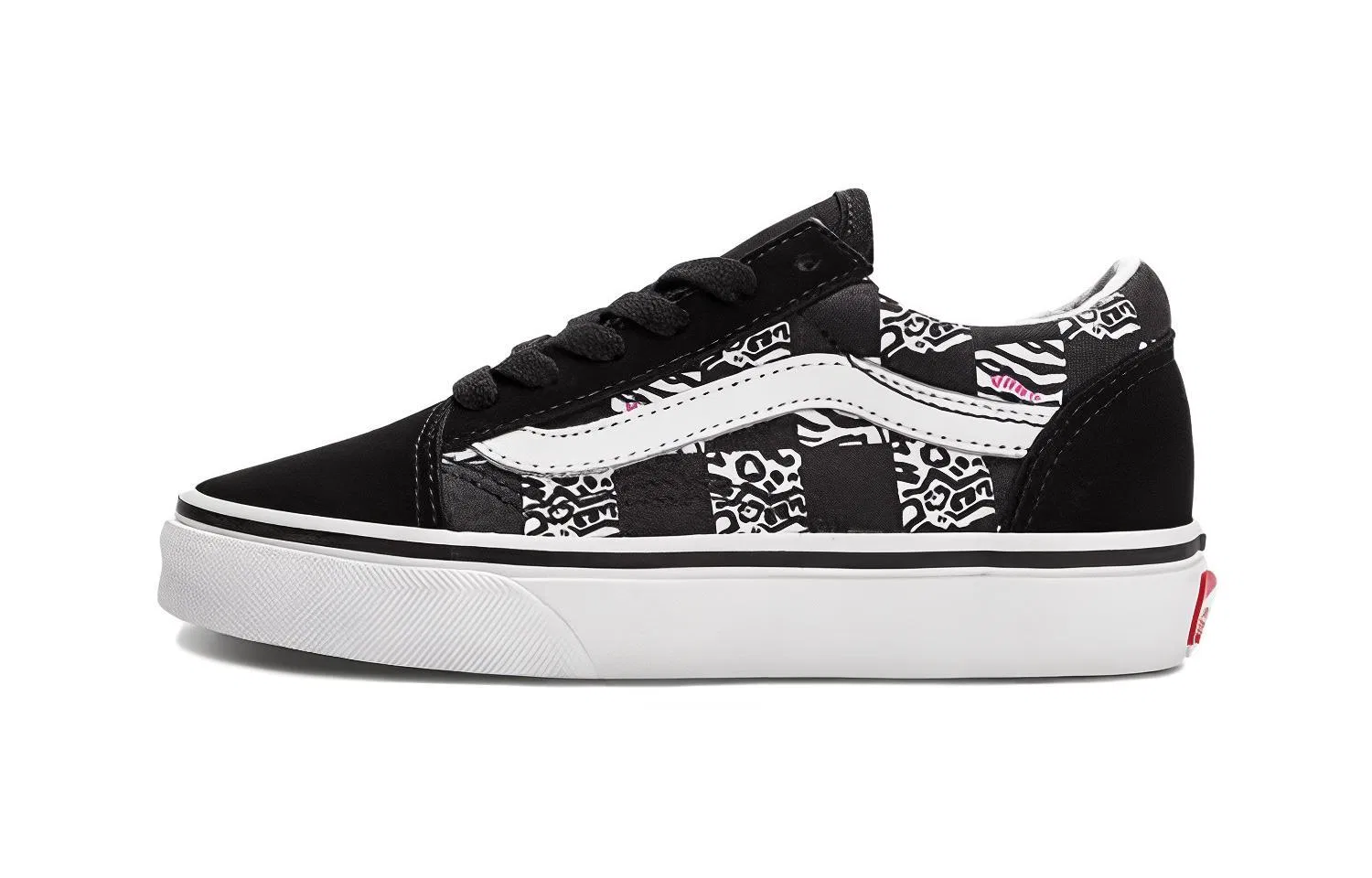 Кроссовки для скейтбординга Old Skool Vans, Black White