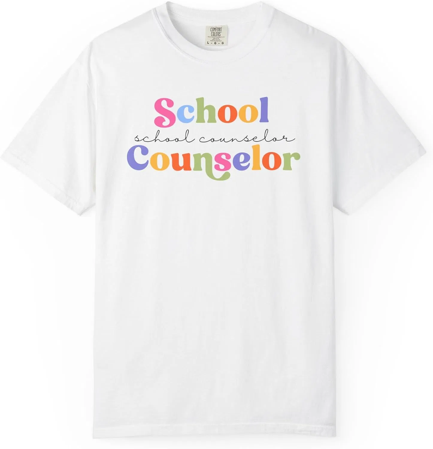 Мужская футболка Comfort Colors 1717, White