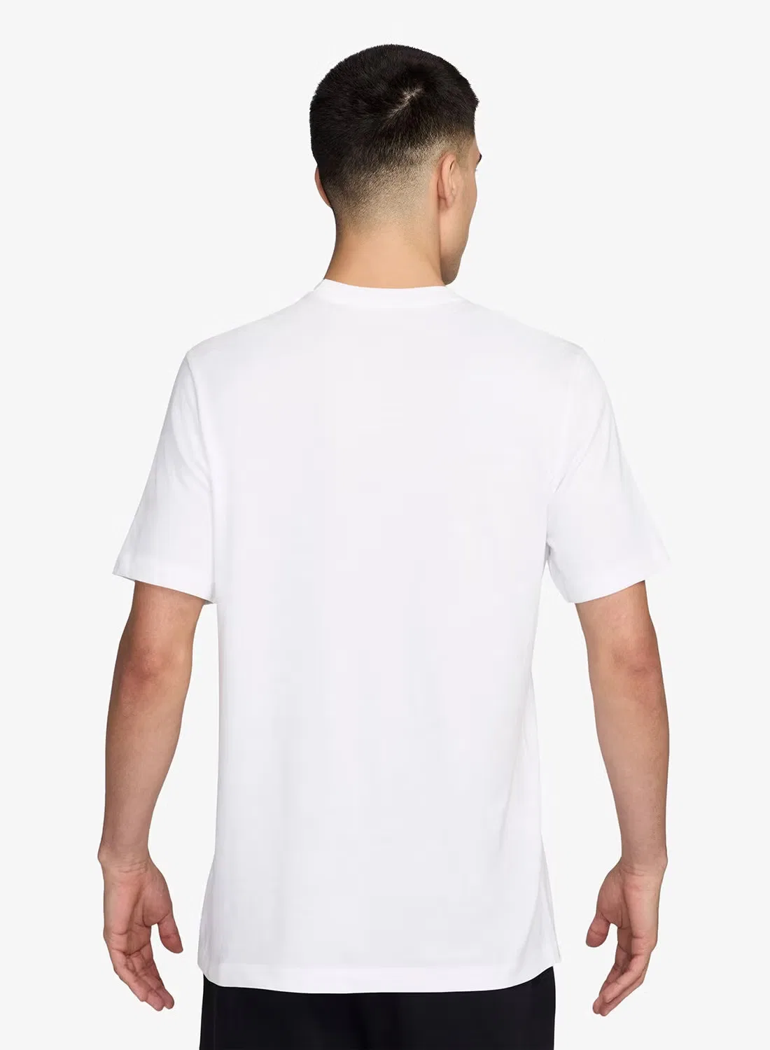 Футболка с принтом Nike NSW Standard Blur Futura, белый — фото 2