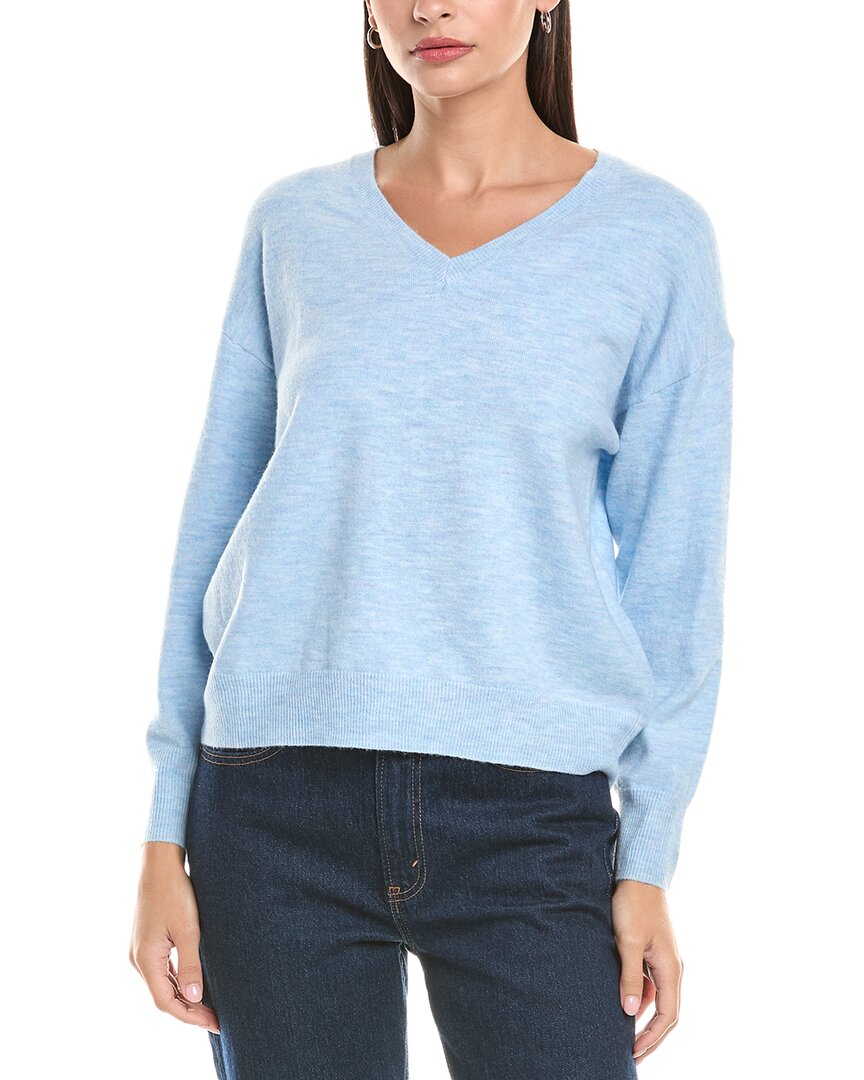 

ANNA KAY Свитер с V-образным вырезом, синий