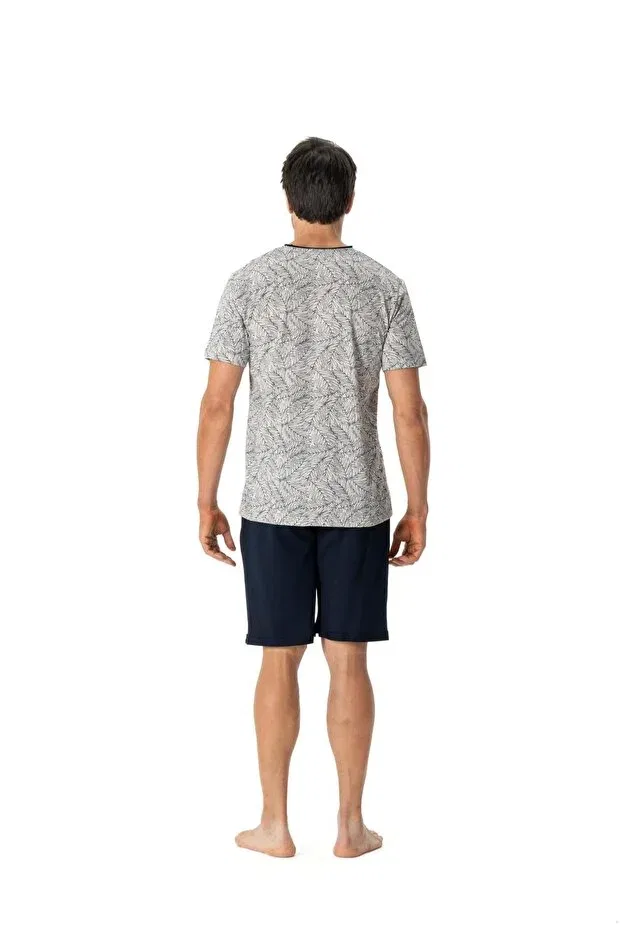 Мужской комплект футболки и шорт с коротким рукавом U.S. Polo Assn., Navy Blue — фото 4