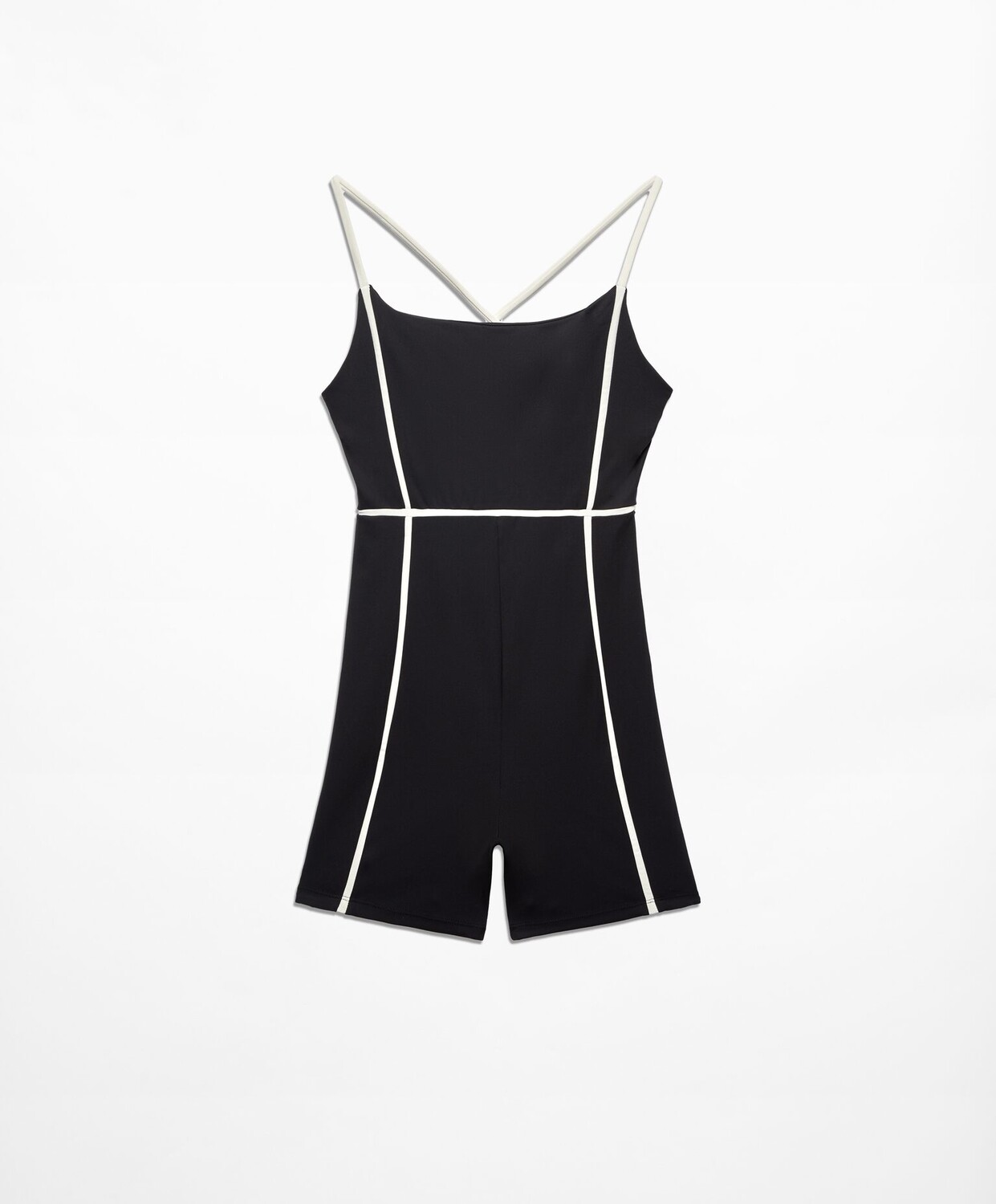 

Костюм спортивный Oysho Comfortlux Piping Short, черный