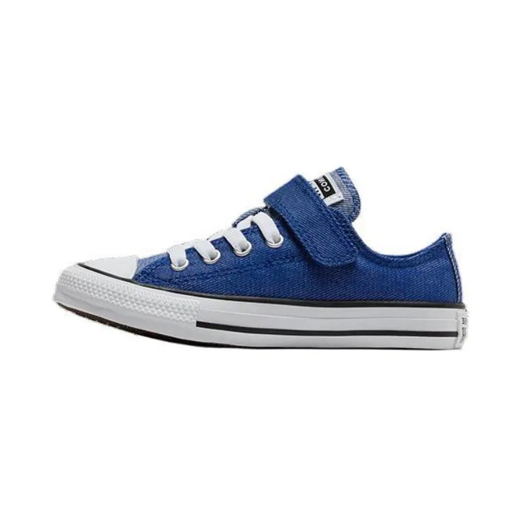 Детские кеды из канваса с принтом Chuck Taylor All Star 1V Abrasion Resistant Low top, Converse, Blue