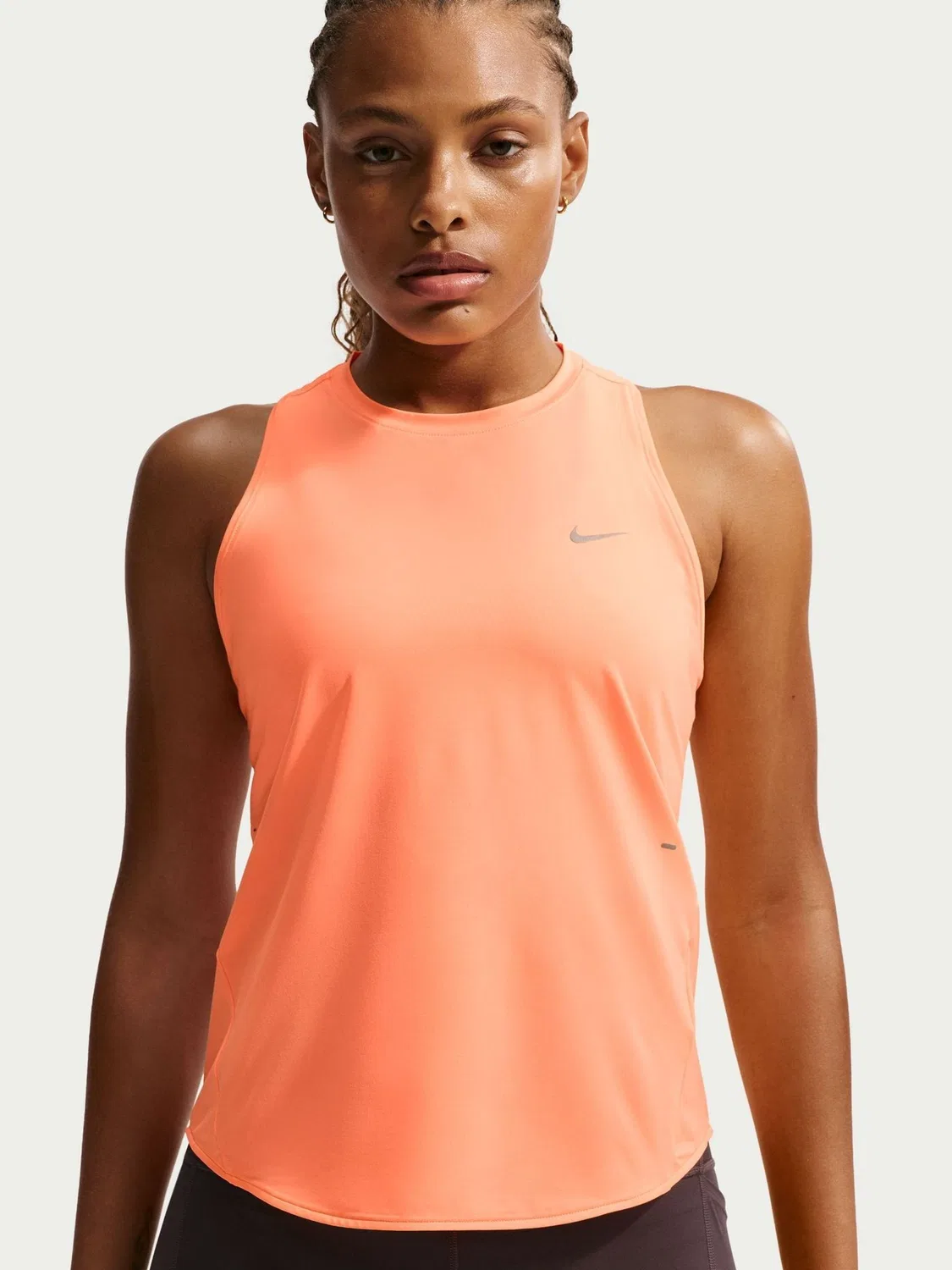 Топ для бега Nike Swift Dri-FIT, Orange Pulse — фото 2