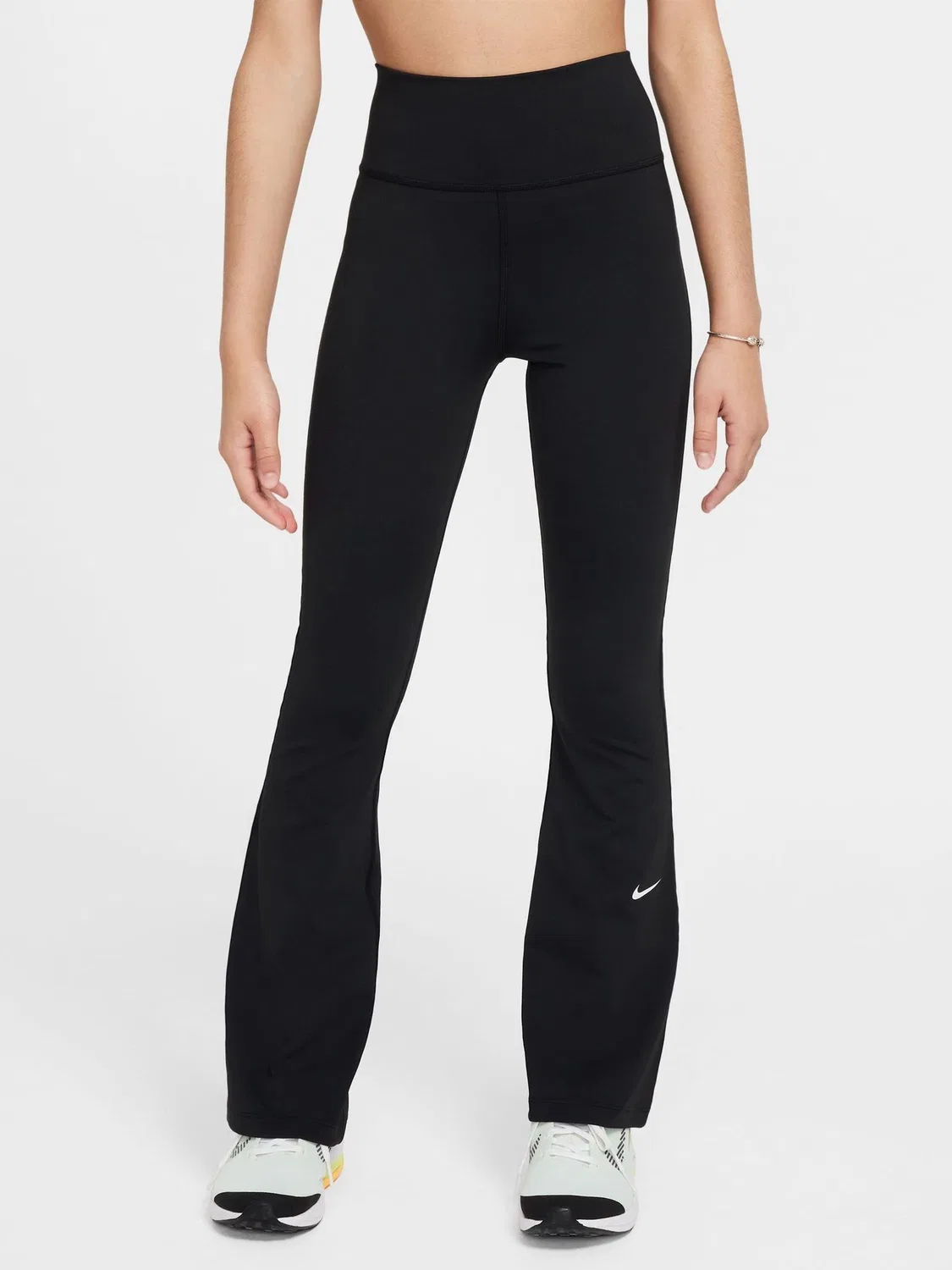 Леггинсы с заниженной талией Nike One Dri-FIT, черные