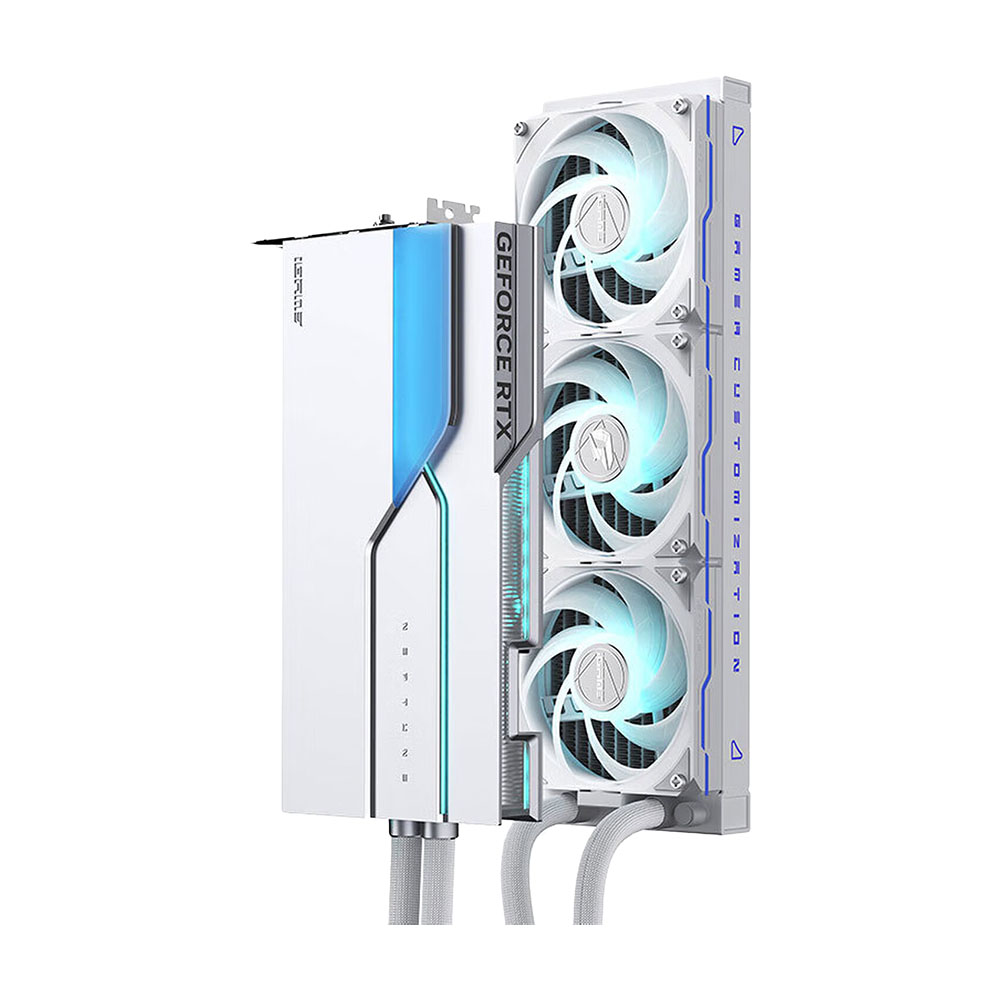 

Видеокарта Colorful iGame RTX 5090D Neptune OC, 32 Гб, белый