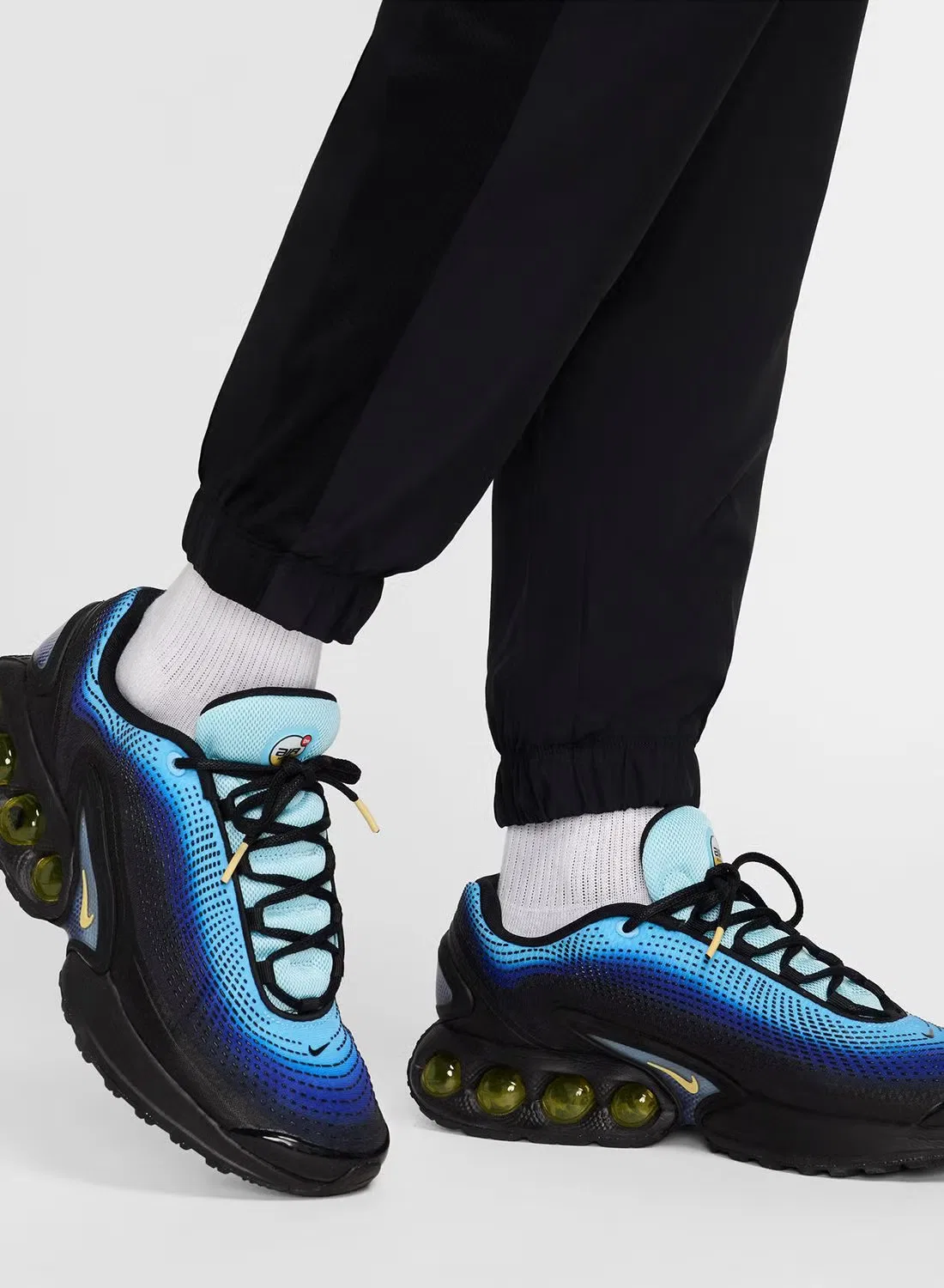 Брюки спортивные с сетчатыми вставками Nike, черный — фото 4