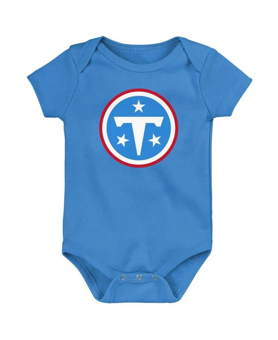 Боди с принтом Primary Logo Light Blue Tennessee Titans Outerstuff, Light Blue