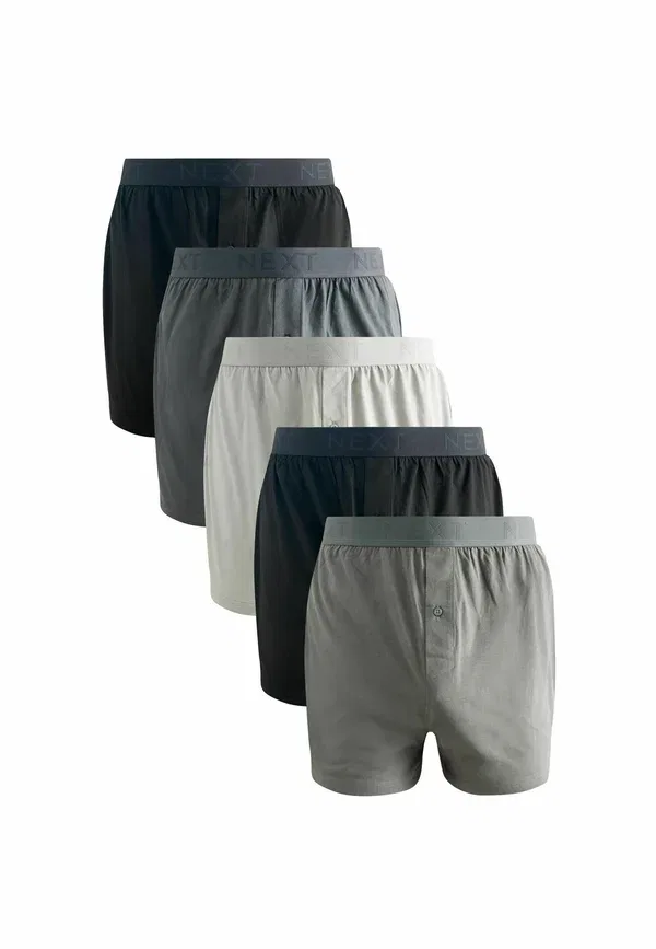 Боксеры 5 шт хлопковые Regular fit Next, серый