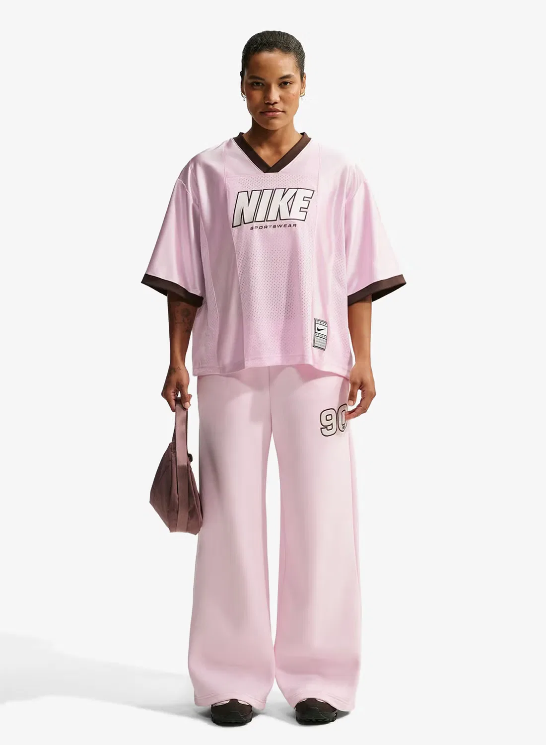 Топ с принтом NSW Nike, розовый
