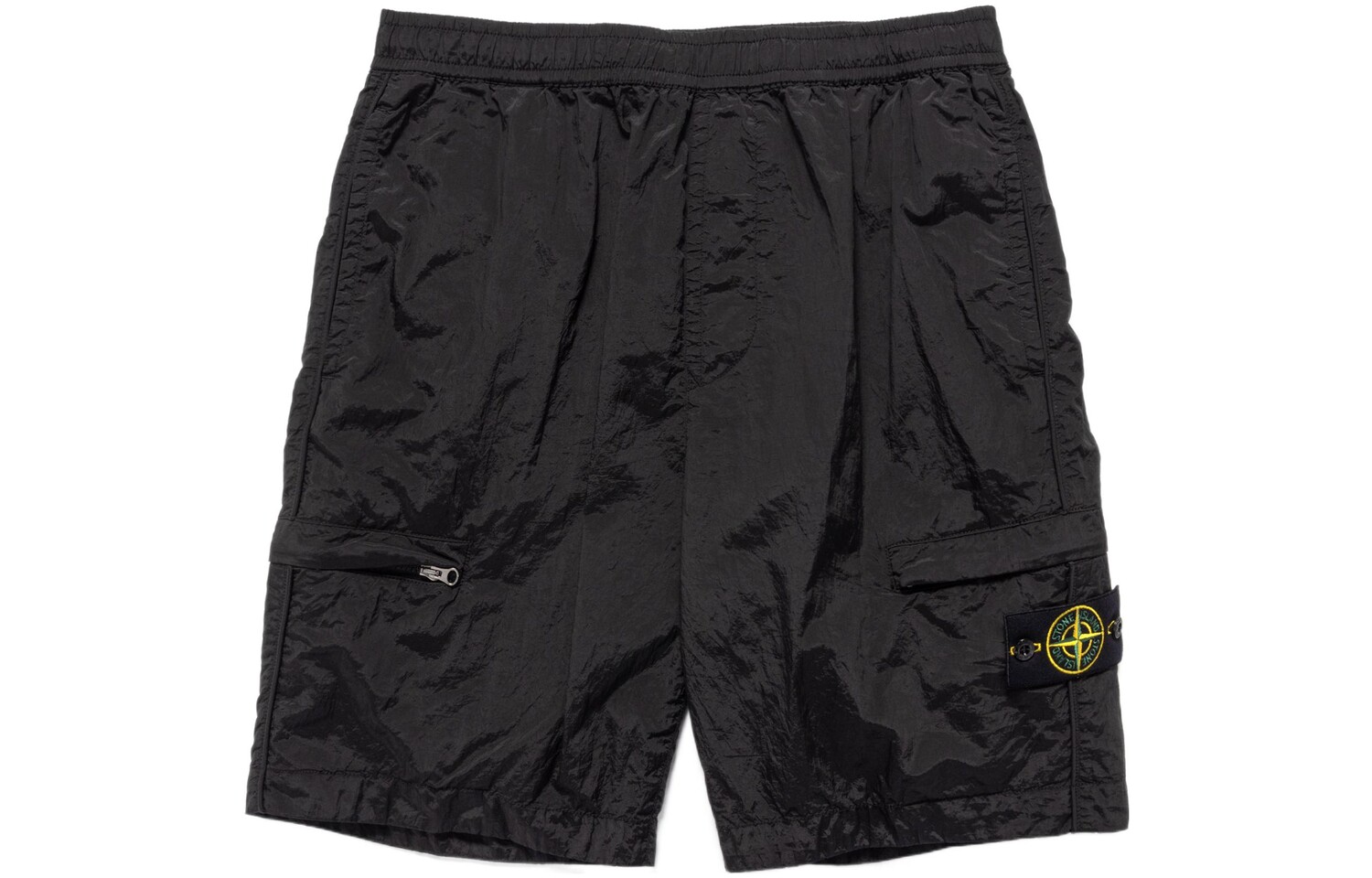 

Шорты Stone Island Men с карманами на молнии, черный