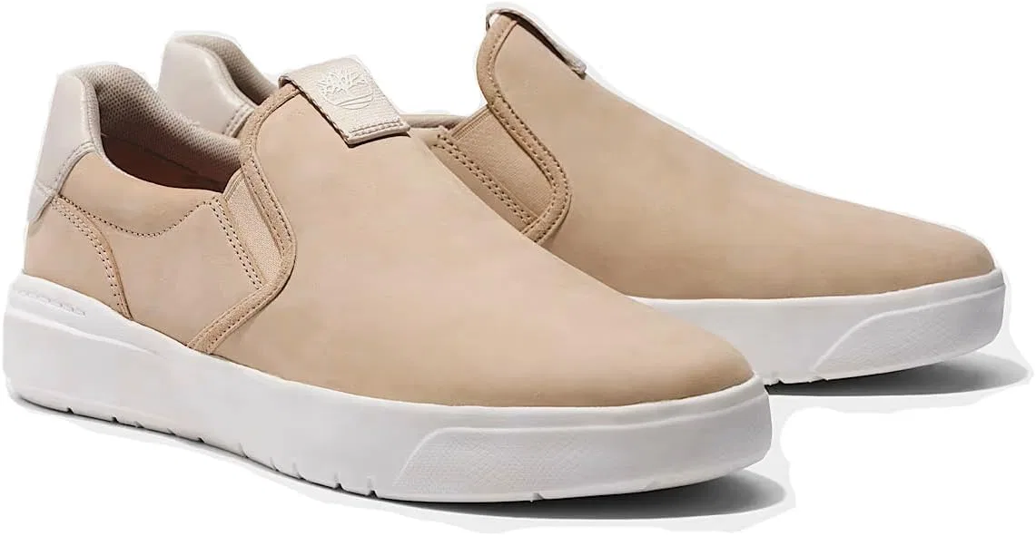 Кроссовки Timberland, Seneca Bay Fashion Nubuck Moccasin Sneaker, Light Beige