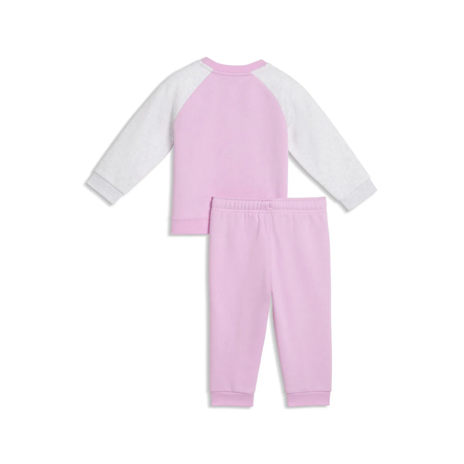 Детский комплект из лонгслива и брюк Minicats Essentials Raglan Crew Set Puma, Malvenfarben — фото 2