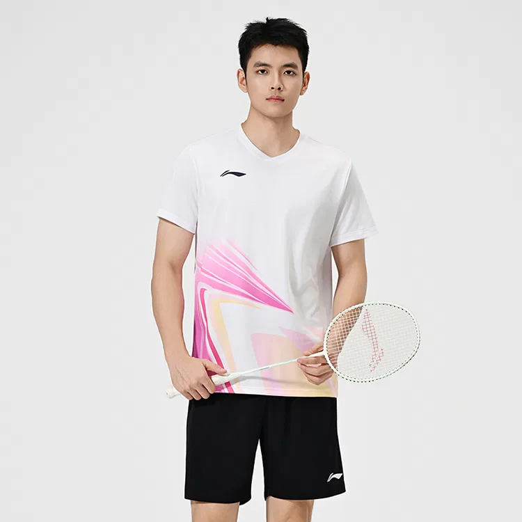 Детский спортивный комплект с V-образным вырезом Li Ning Casual Sportswear Unisex V Neck Moderate Li-Ning — фото 4