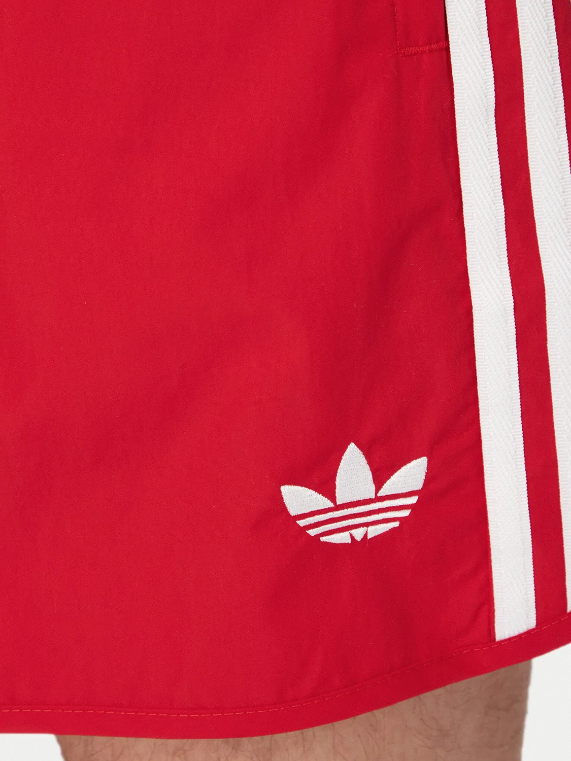 Мужские спортивные шорты стандартного кроя Sprinter Adidas, красный — фото 4