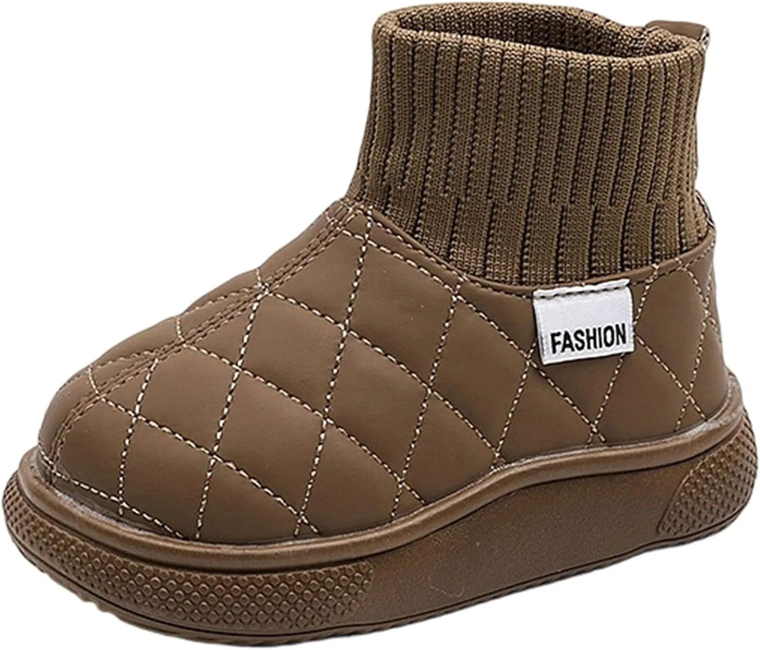 Детские зимние сапоги для девочек с мехом SHOPESSA, Khaki