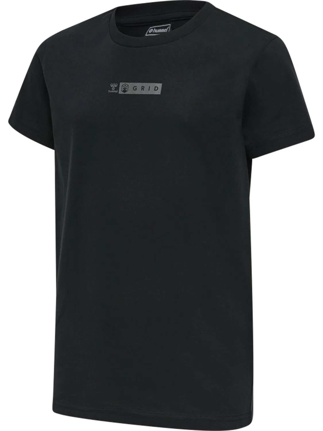 Детская футболка с принтом Hmloffgrid Hummel, Schwarz Hellzinngrau