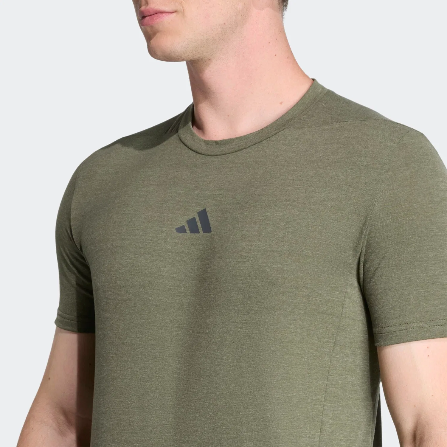 Мужская спортивная футболка Aeroready Adidas Performance, Night Cargo — фото 3