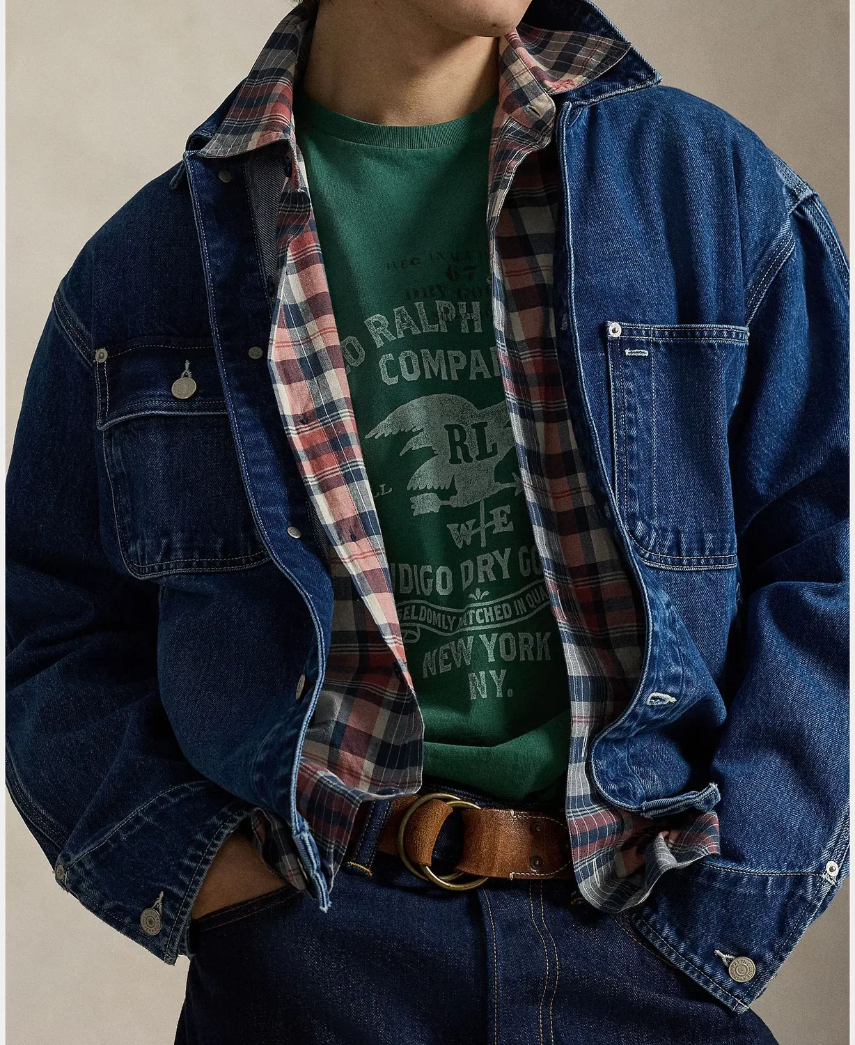 Мужская футболка с коротким рукавом хлопковая Polo Ralph Lauren, Hierba — фото 4