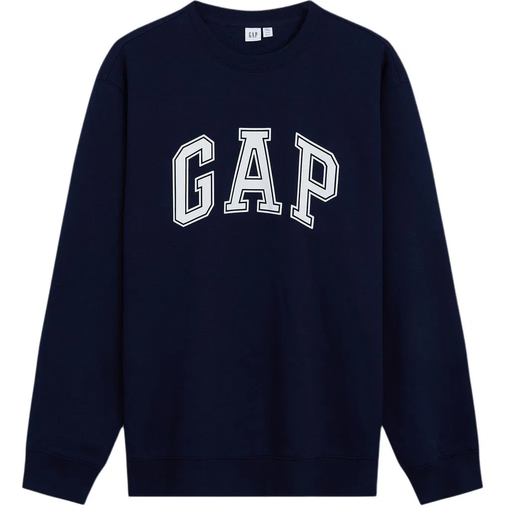 Мужской свитшот с круглым вырезом Marine Blue GAP