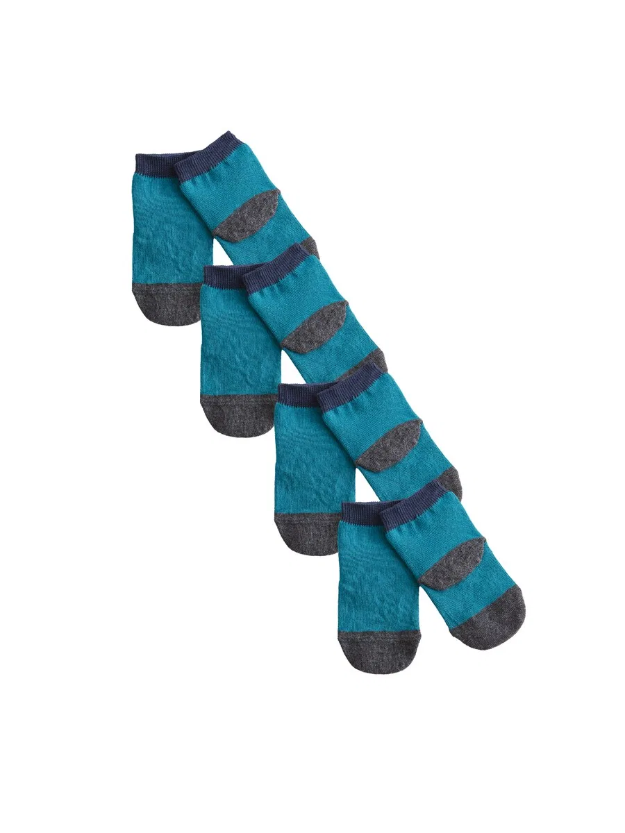 Носки Albero Natur 'Bio-Baumwoll-Kindersocken-4er Pack' в цвете Jade