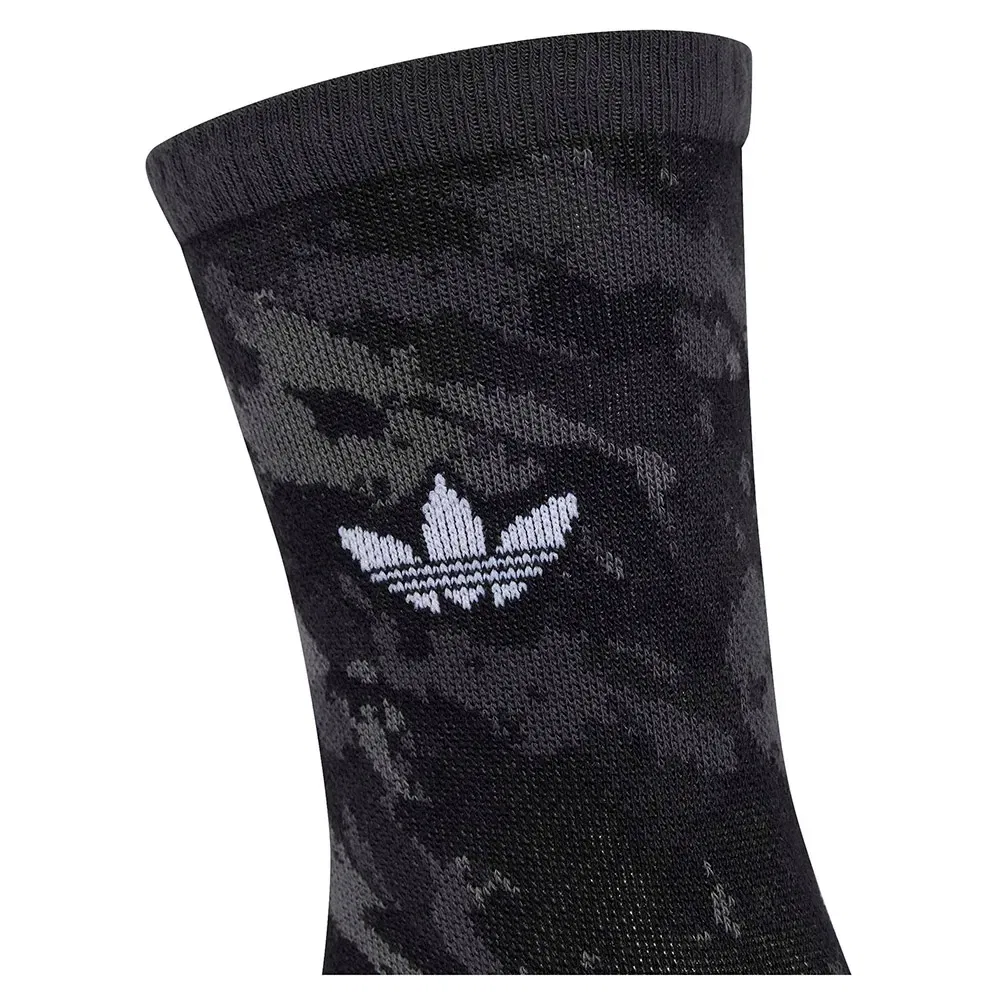 Носки Camo crew socks 2 pairs Adidas Originals, черный — фото 4