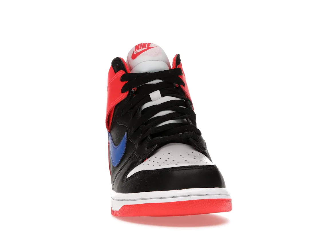 Детские кроссовки высокие с принтом Nike Dunk High Knicks Nike, Black/Game Royal-Bright Crimson-White — фото 2