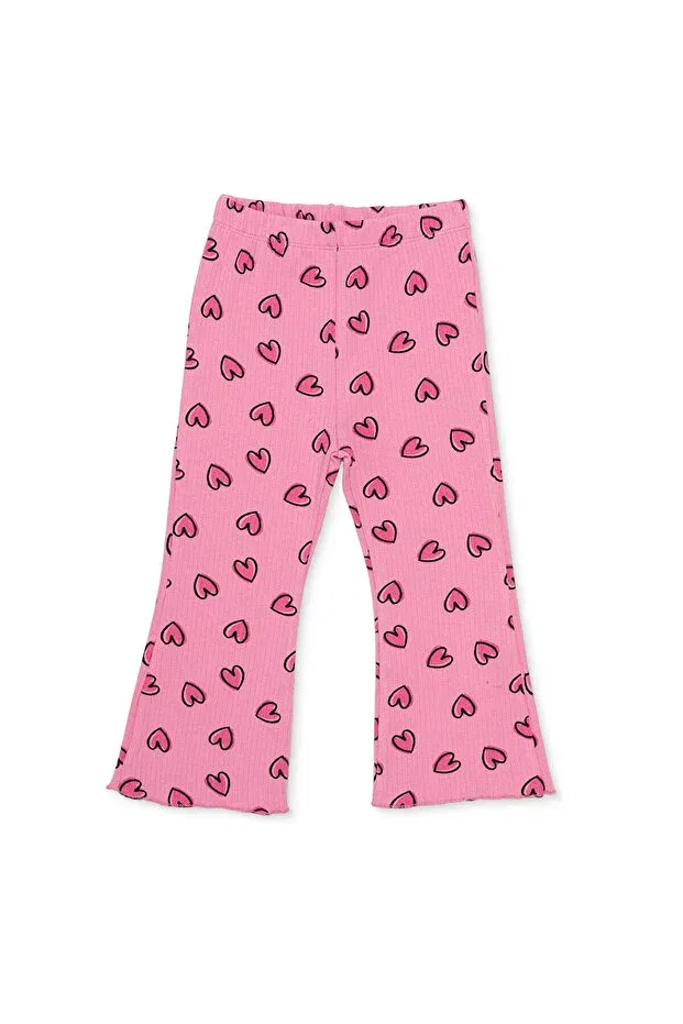 Детские леггинсы для девочек с принтом Hellobaby, Pink Printed Ebebek Hello Baby