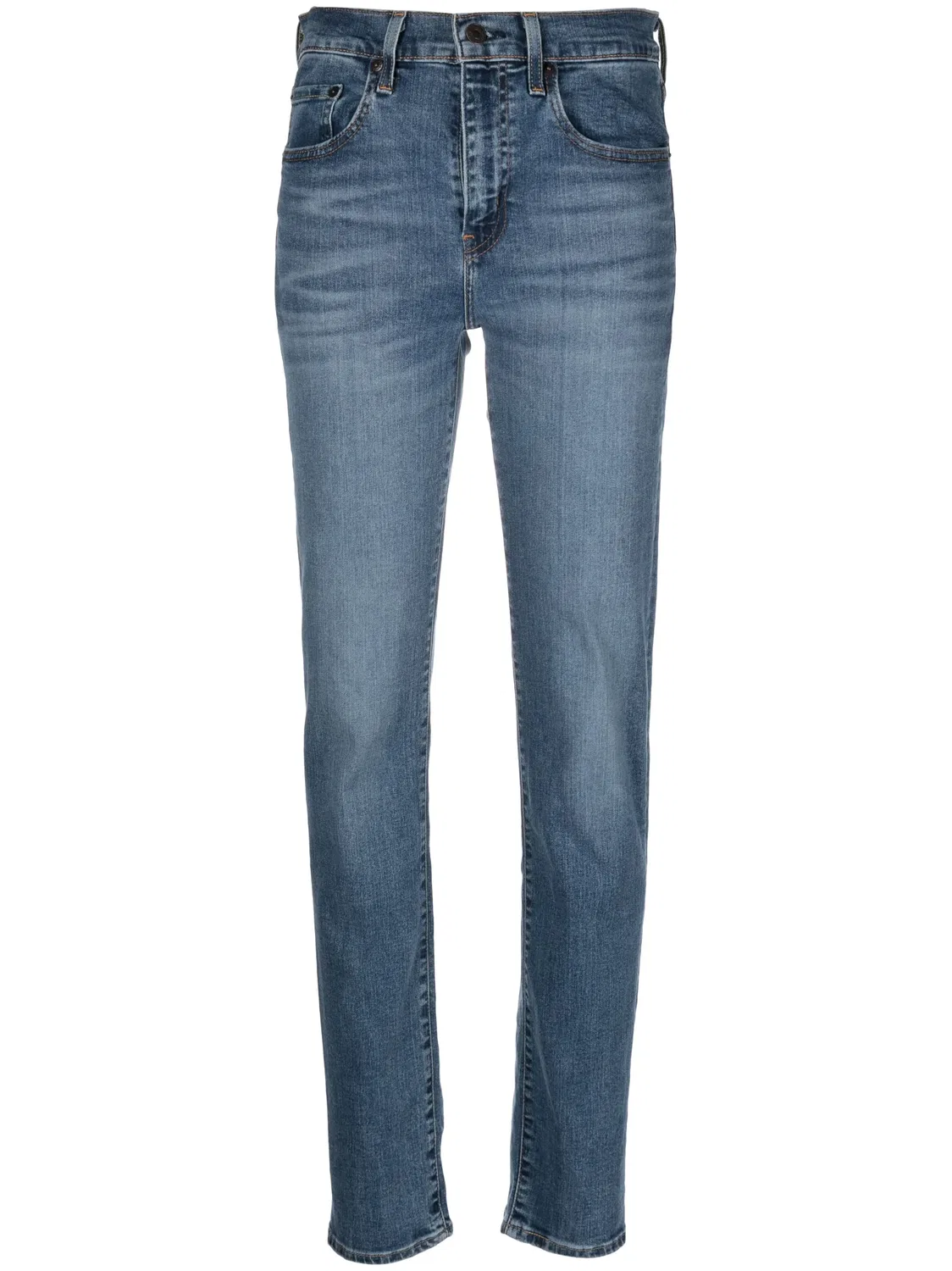 Джинсы Levi's 724 с завышенной талией, синий