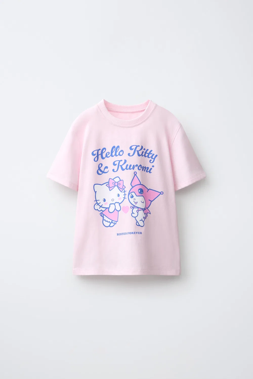 Футболка Hello Kitty and Kuromi Sanrio ZARA, Pink