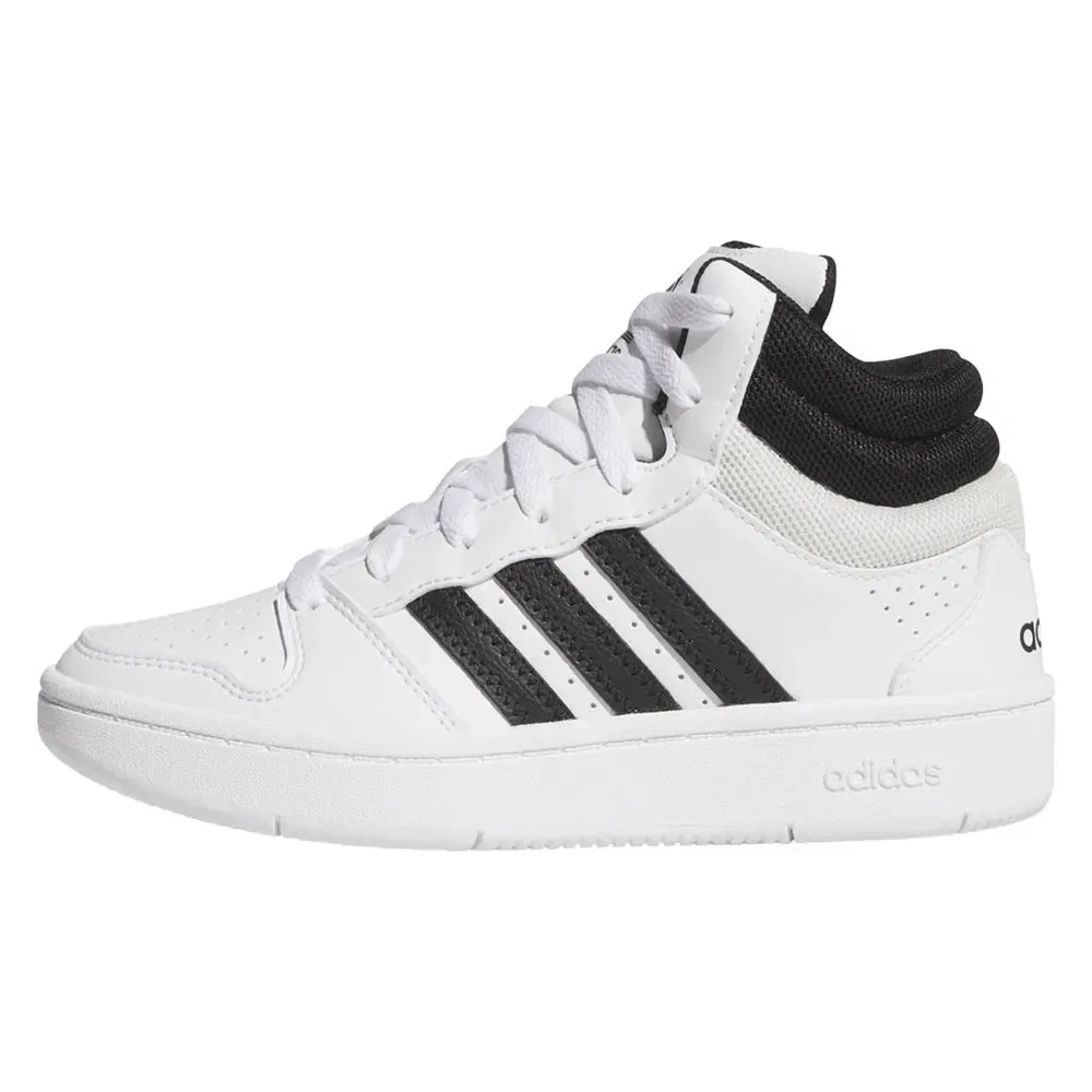 Кроссовки Hoops Mid Classic Junior Adidas, белый — фото 3