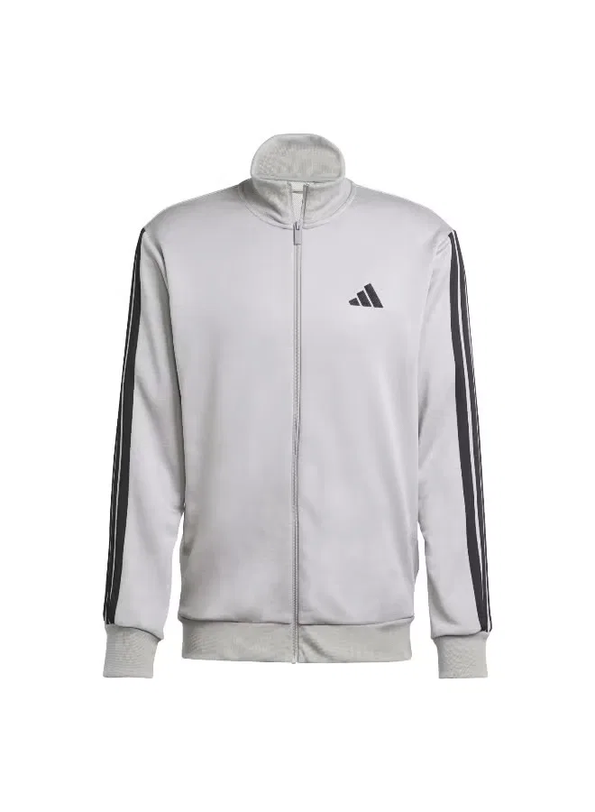 Костюм спортивный мужской с 3 полосками Adidas, серый