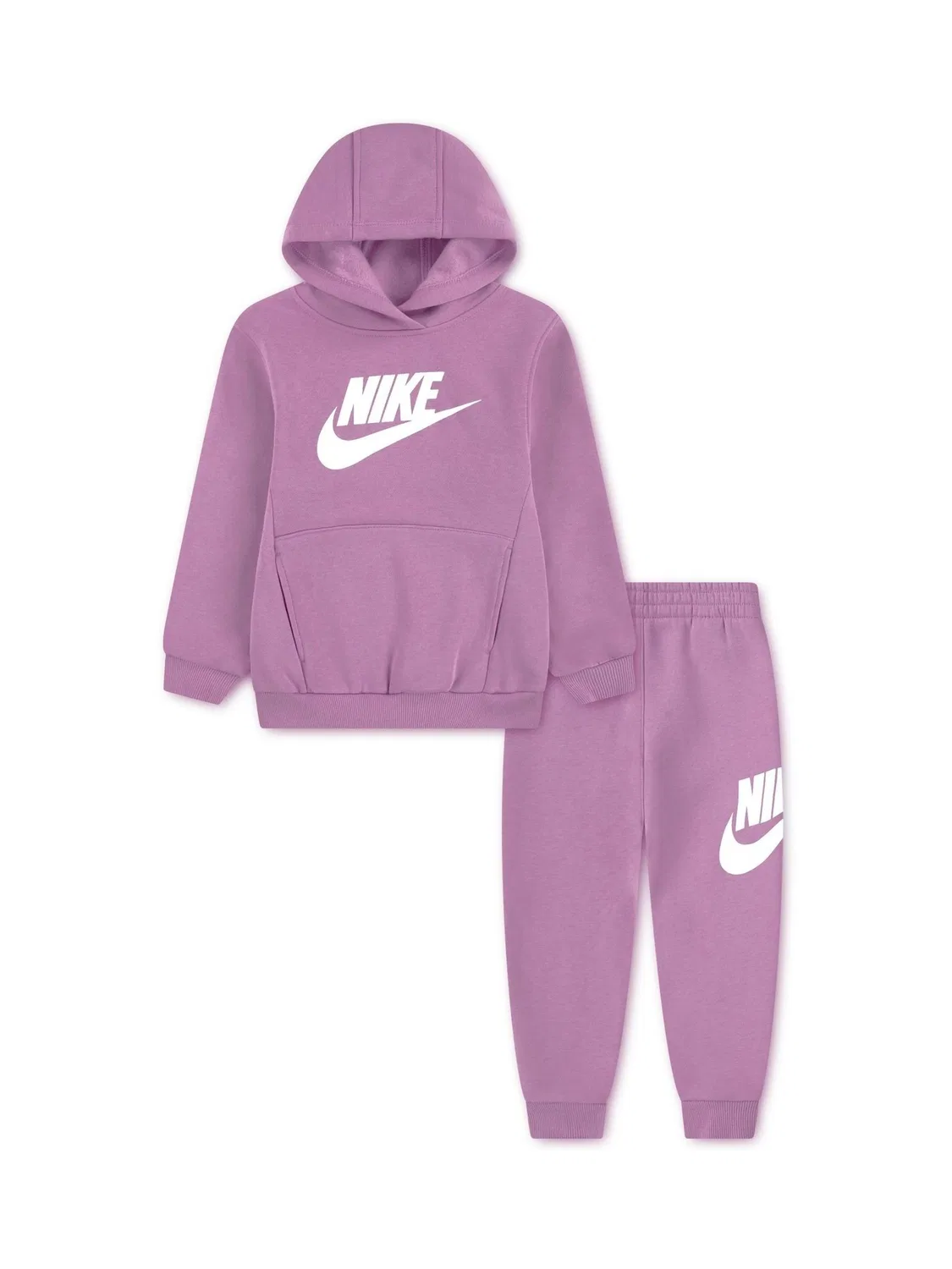 Спортивный костюм из флиса, модель Club Nike, фиолетовый